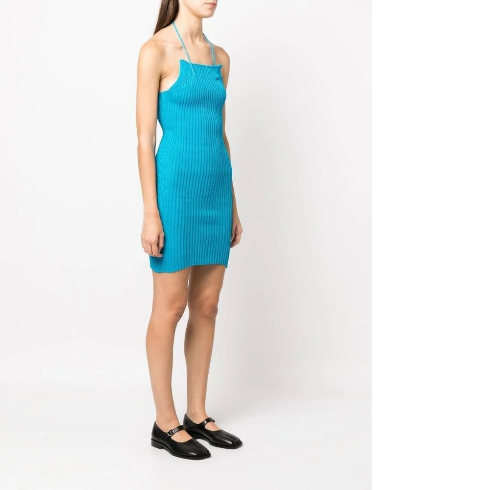 A. ROEGE HOVE Emma Halterneck Mini Dress